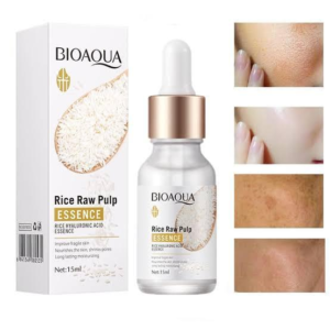 Bioaoua Hyaluronic Acid Rice Raw Pulp Essence Face Serum 15ml